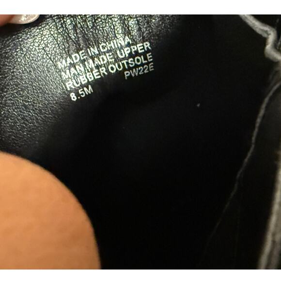 MICHAEL Michael Kors Rory Leather Combat Boot Women’s Size 8.5 - Picture 10 of 12